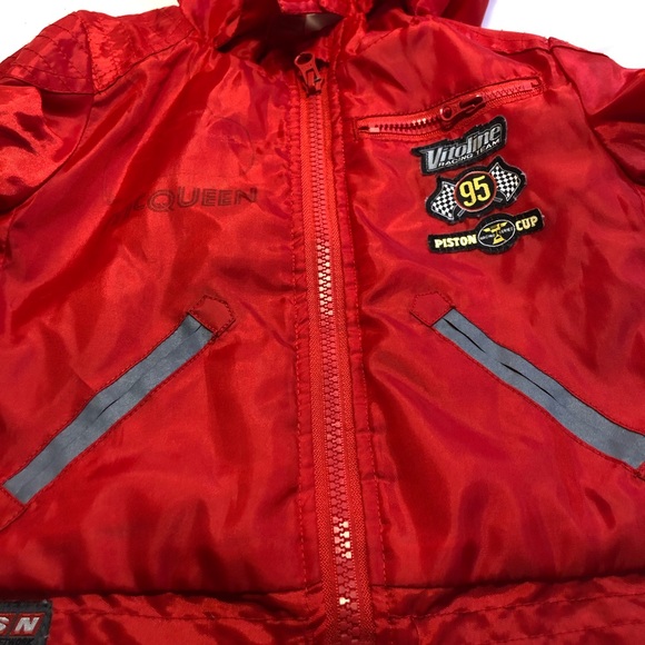 Disney Baby Lightening McQueen Jacket Windbreaker 12-18 mos - Picture 14 of 16